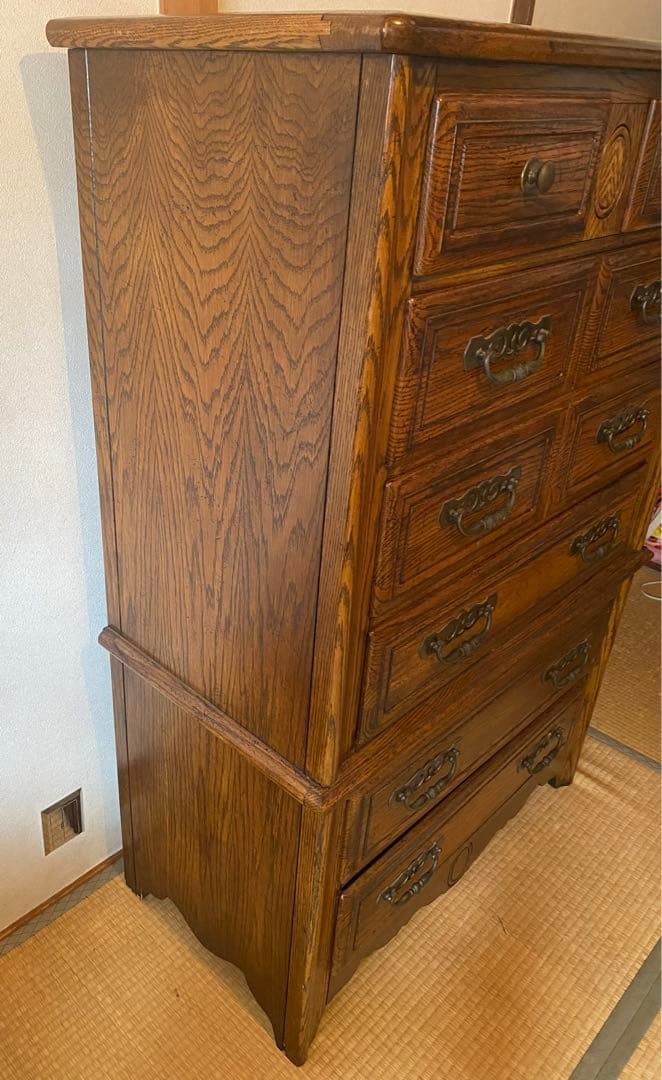 American Drew 6段チェスト USA 英国ヴィンテージ chest