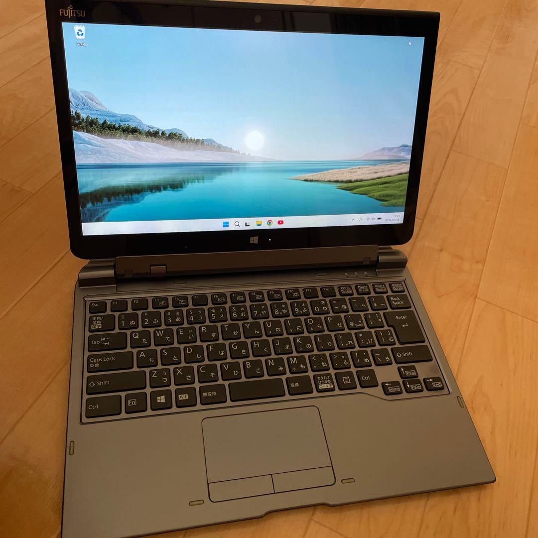 富士通 ARROWS Tab Q736/M Win11 ドックキーボード付