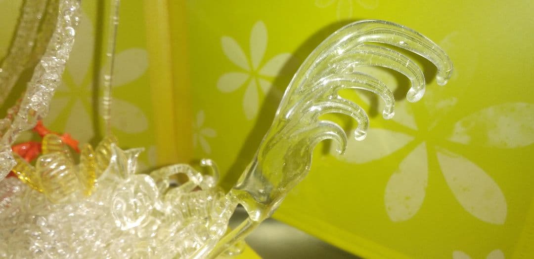 宝船（プラネリ造り繊細な細工)　置物（全長約41㎝・帆長約42・5㎝)中古良品・