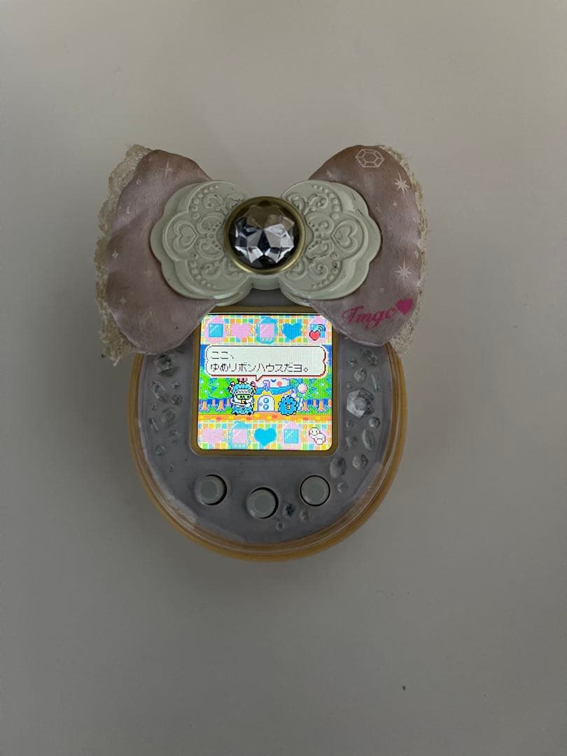 たまごっちP's たまデコピアス ゆめみるチェンジリボン