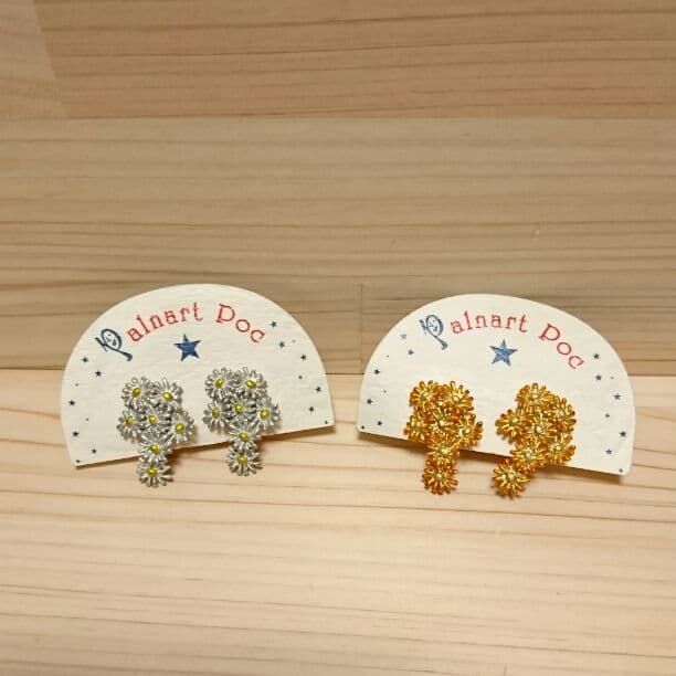 お花イヤリングセット【Palnart Poc】フラワー