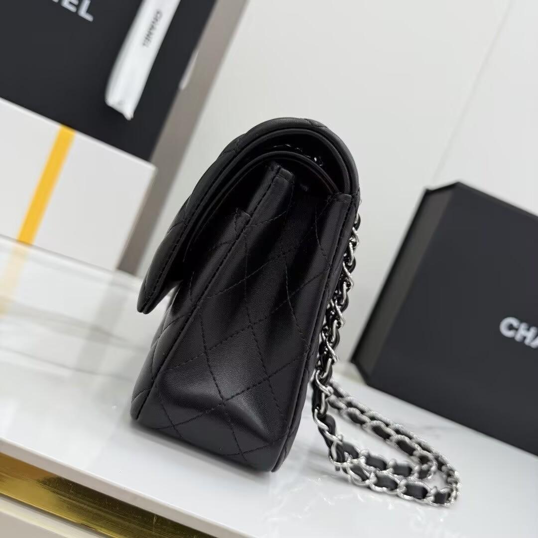 ノーブランド チェーン ショルダー バックブラック25