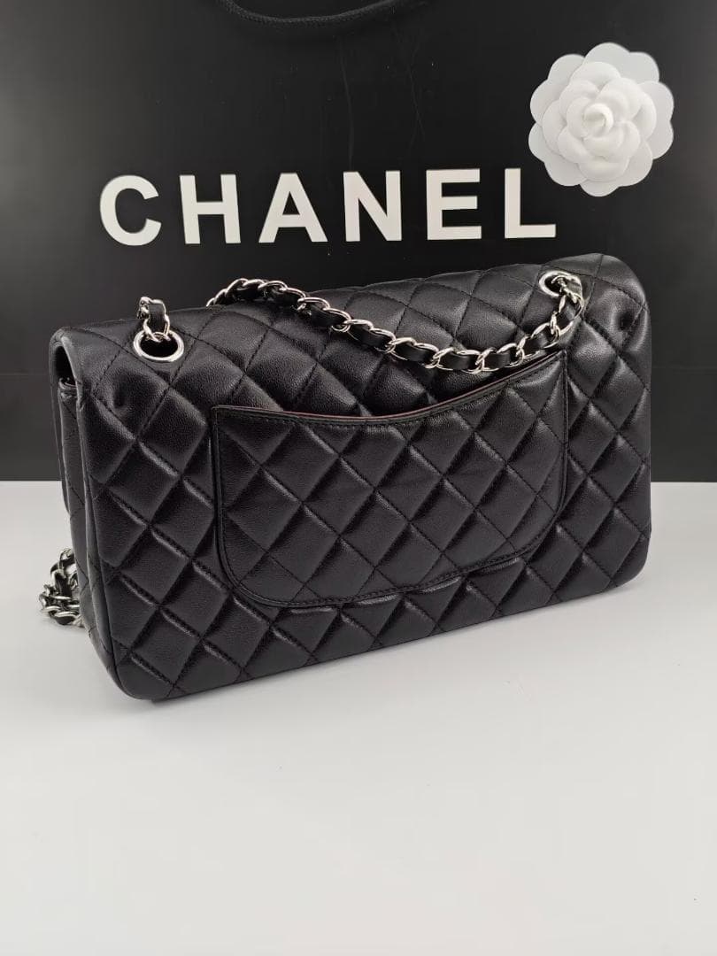 ノーブランド チェーン ショルダー バックブラック25