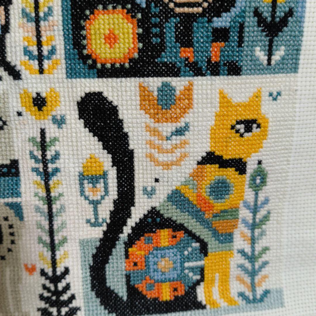 クロスステッチ完成品
