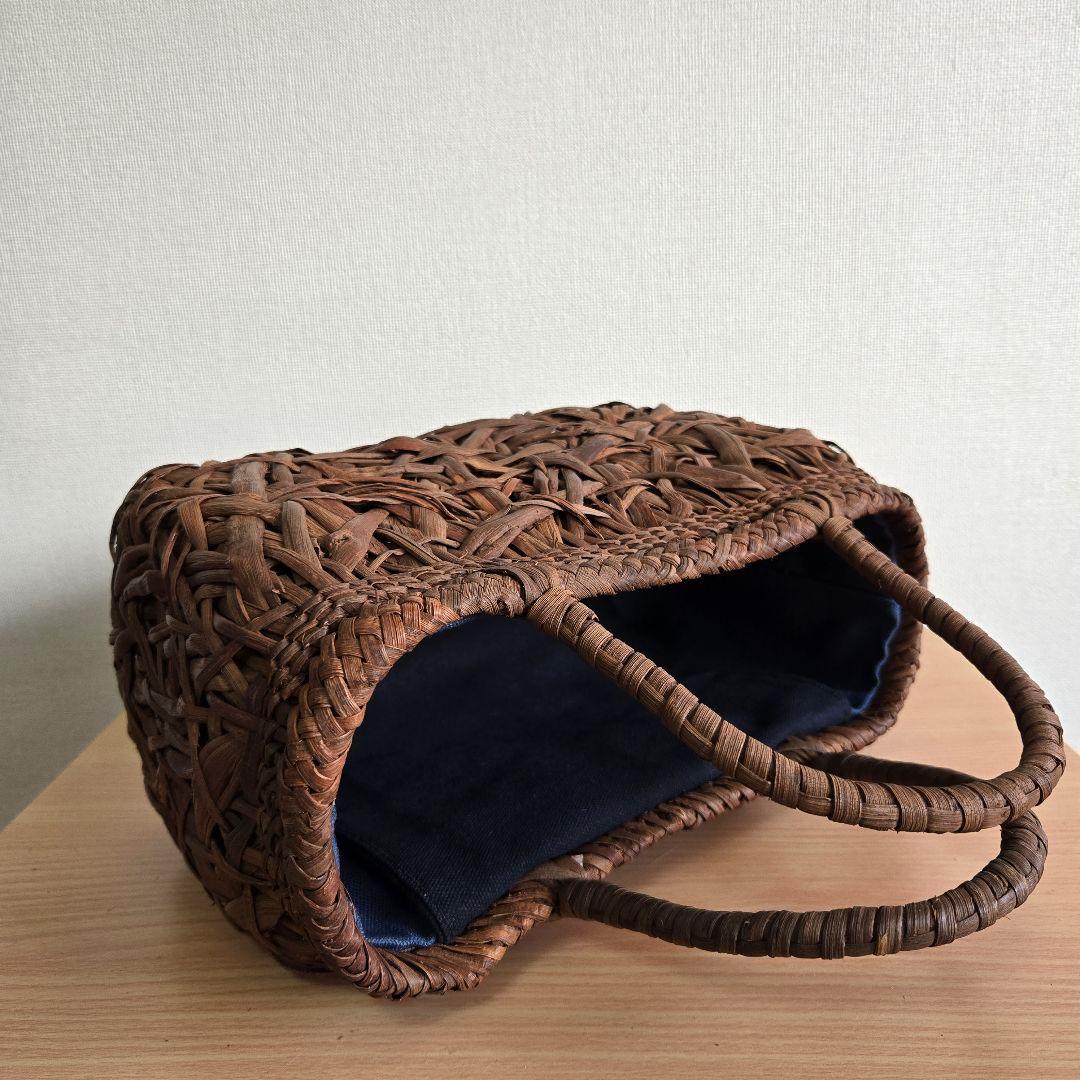 国産 山葡萄籠バッグ②