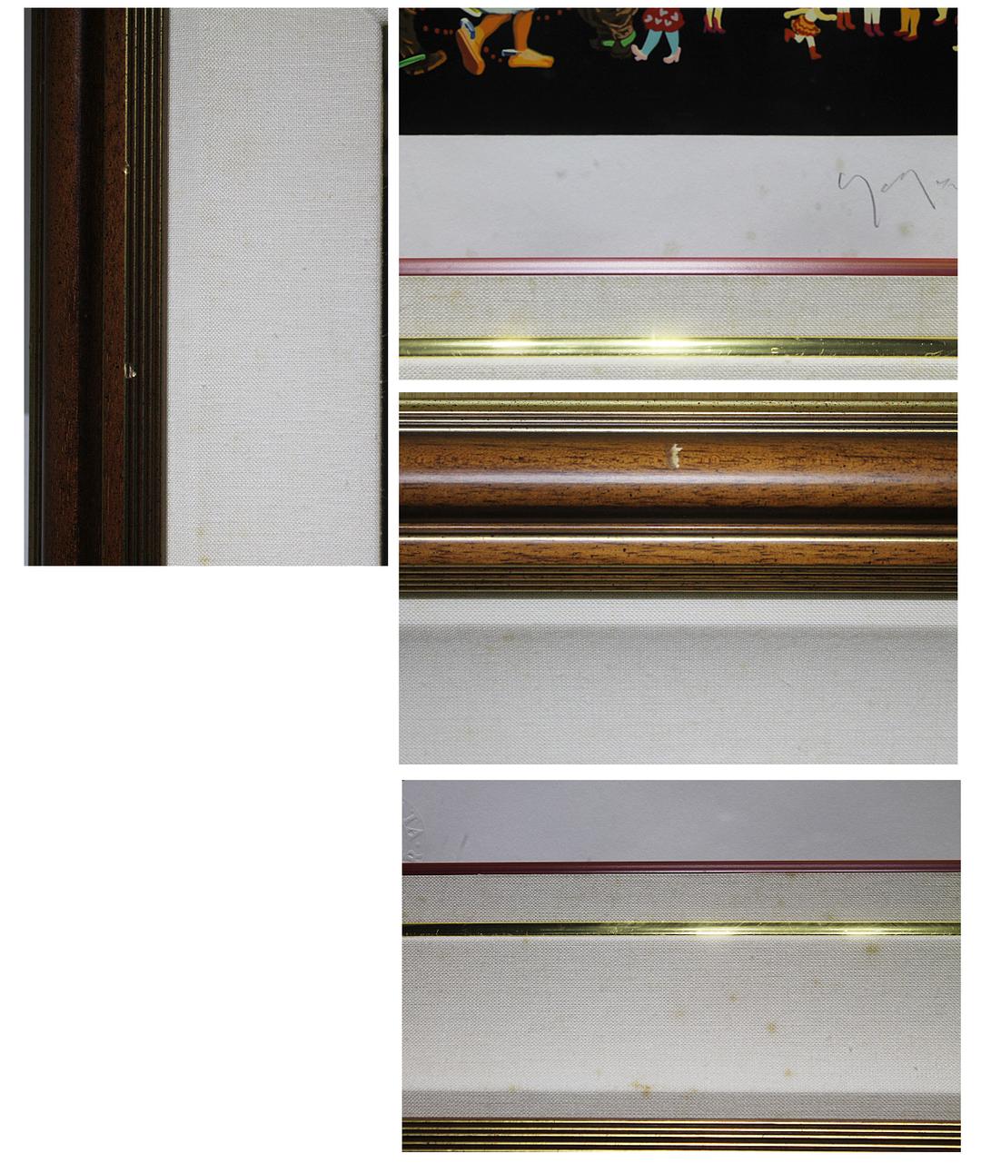 ヒロヤマガタ 【ブラウンキャッスル】 ディズニー シルクスクリーン 保証書有り