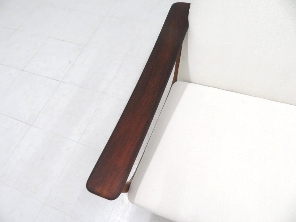 展示品　ヨハネスアンダーセン　ローズウッド　3人掛けソファ　北欧　ビンテージ