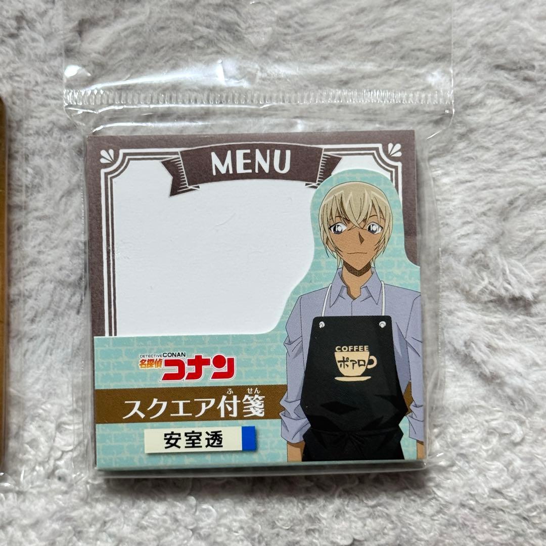 【新品未使用】 名探偵コナン 安室透グッズ8点セットまとめ売り 缶バッジ等