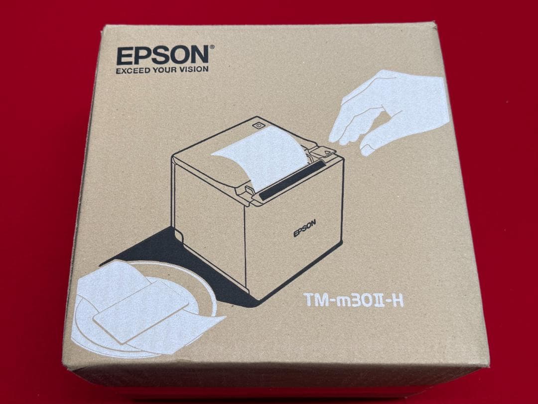 使用極少 EPSON TM-m30Ⅱ-H ブラック レシートプリンター ⑤