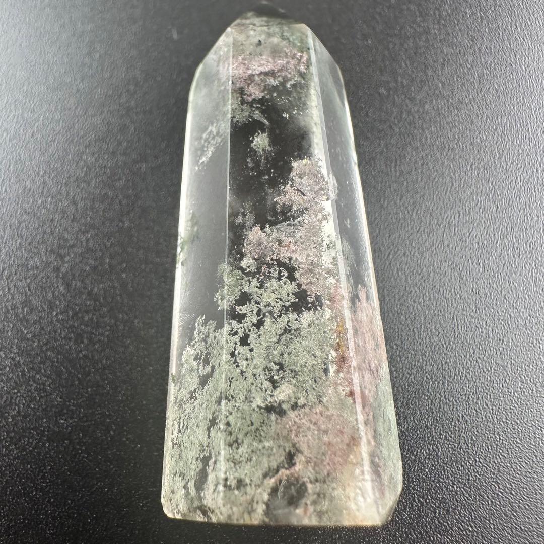 【希少】ガーデンクォーツタワー淡ピンクレアクォーツインファントムフラワー