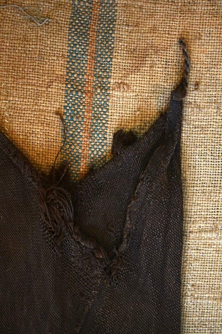 古道具　ツノ袋　襤褸　古布　民藝　幕末期　french 古道具坂田