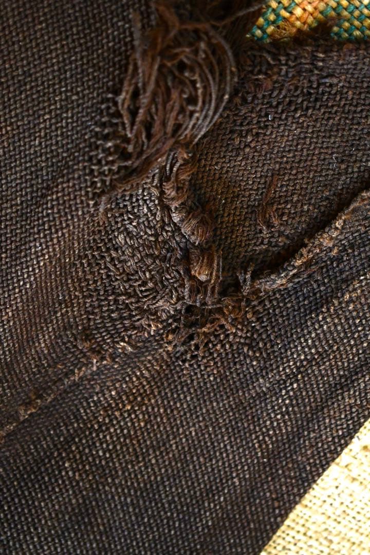 古道具　ツノ袋　襤褸　古布　民藝　幕末期　french 古道具坂田