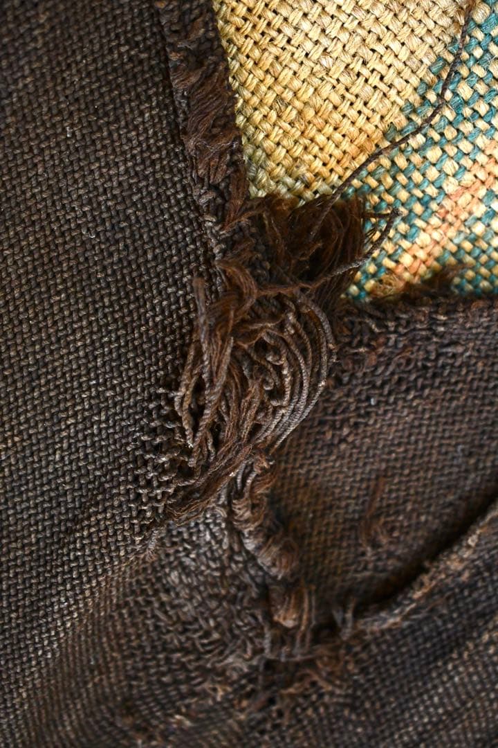 古道具　ツノ袋　襤褸　古布　民藝　幕末期　french 古道具坂田