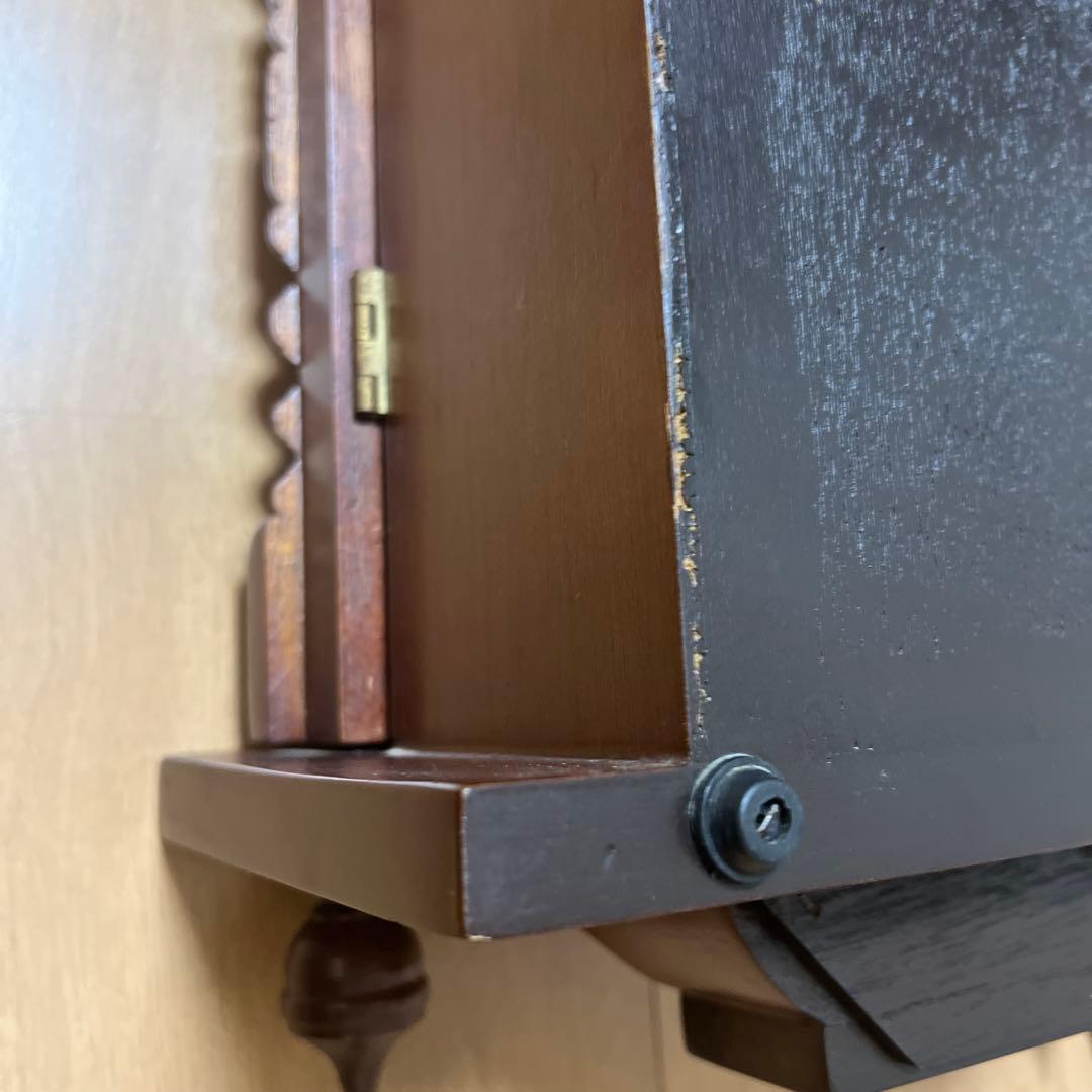 柱時計aurora 31日巻き掛時計 クラシックデザイン