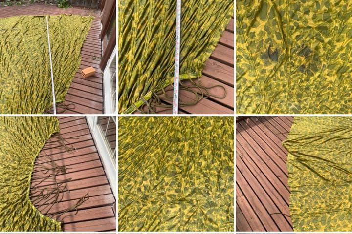 在庫処分セール中‼️ 米軍　放出品　激レア　パラシュート生地　アメリカ軍