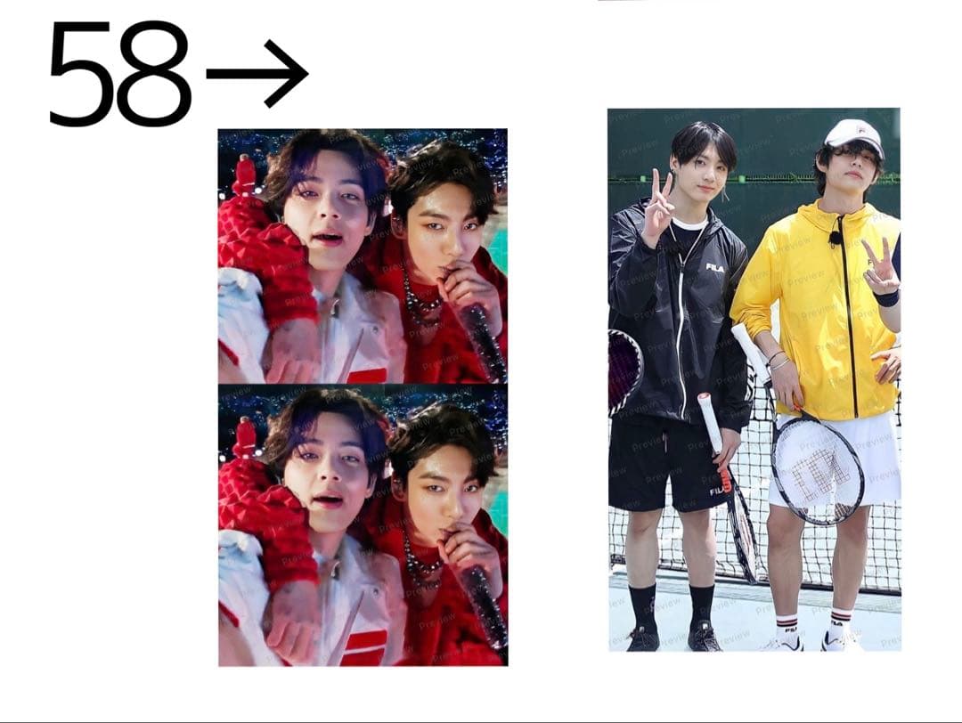 ★専用★BTS ジョングク テテ ジミン センイル 韓国製作者様 フォトチケット