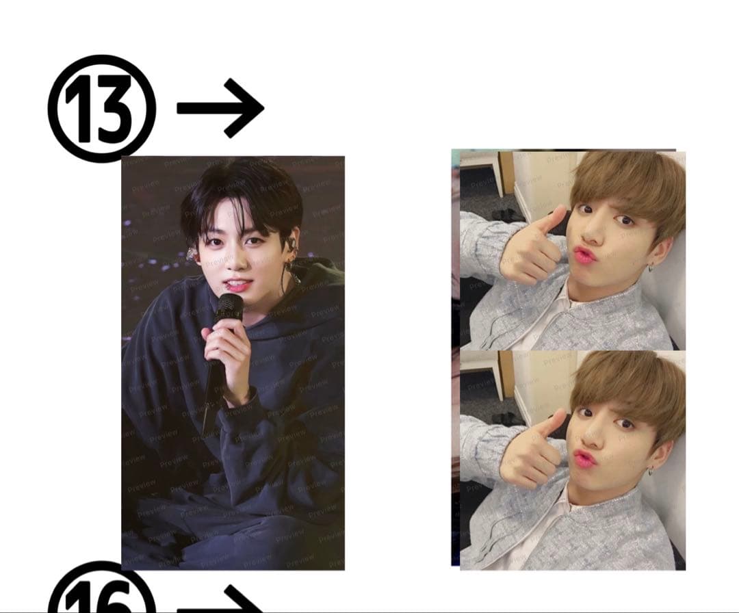 ★専用★BTS ジョングク テテ ジミン センイル 韓国製作者様 フォトチケット