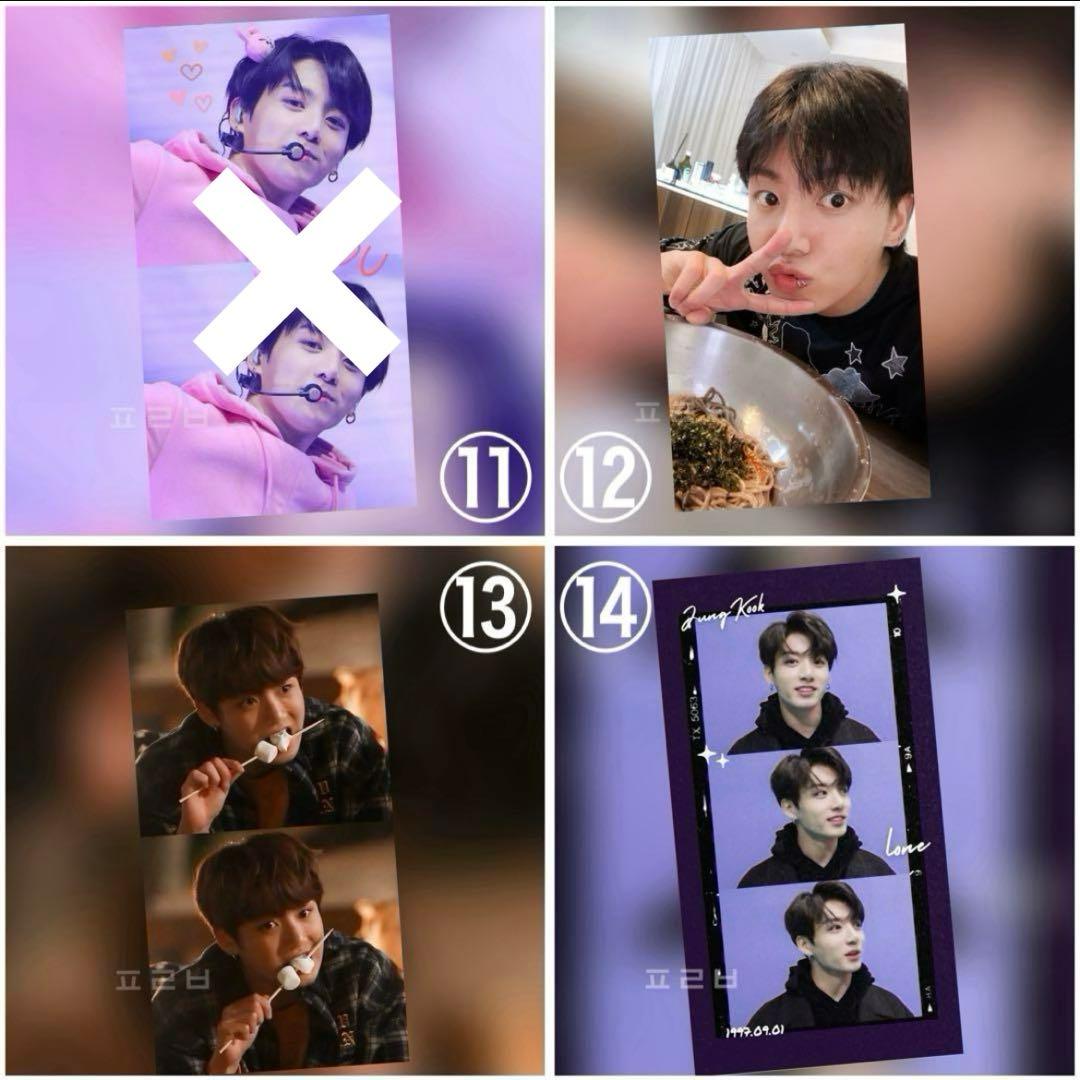 ★専用★BTS ジョングク テテ ジミン センイル 韓国製作者様 フォトチケット