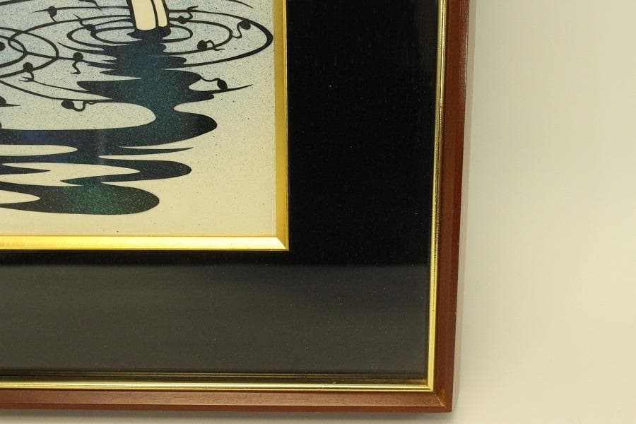 宮田雅之 童の四季 春 おたまじゃくし223/67 シルクスクリーン(A692)