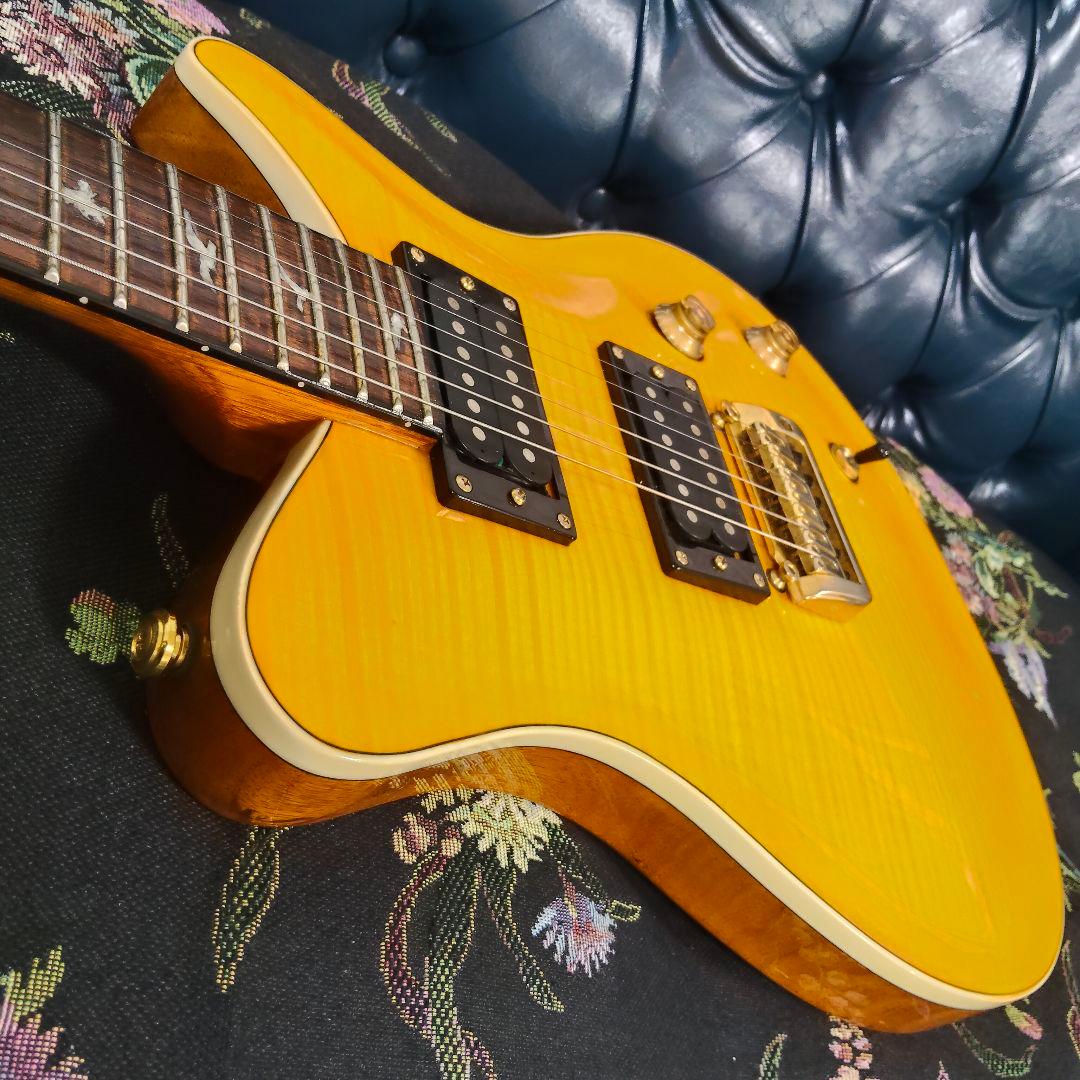 希少 SX PRSタイプ エレキギター バードインレイ フレイムメイプル