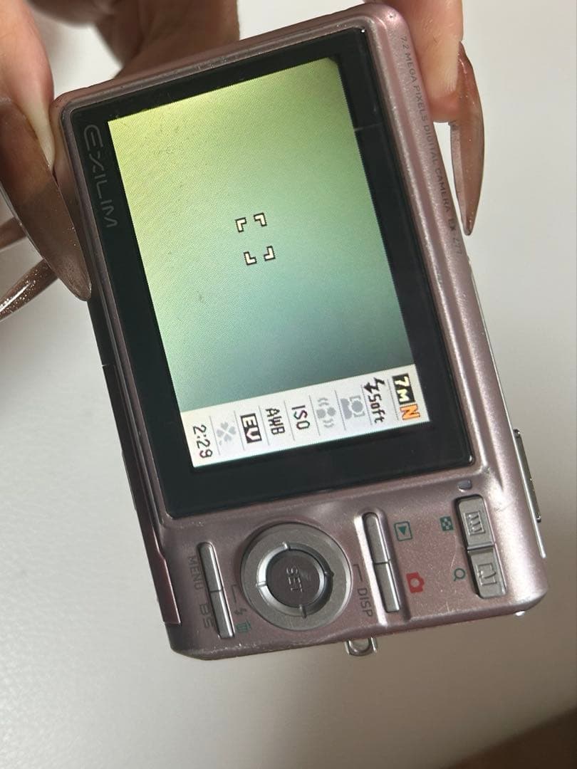 CASIO デジタルカメラ EXILIM ZOOM ピンク EX-Z77PK