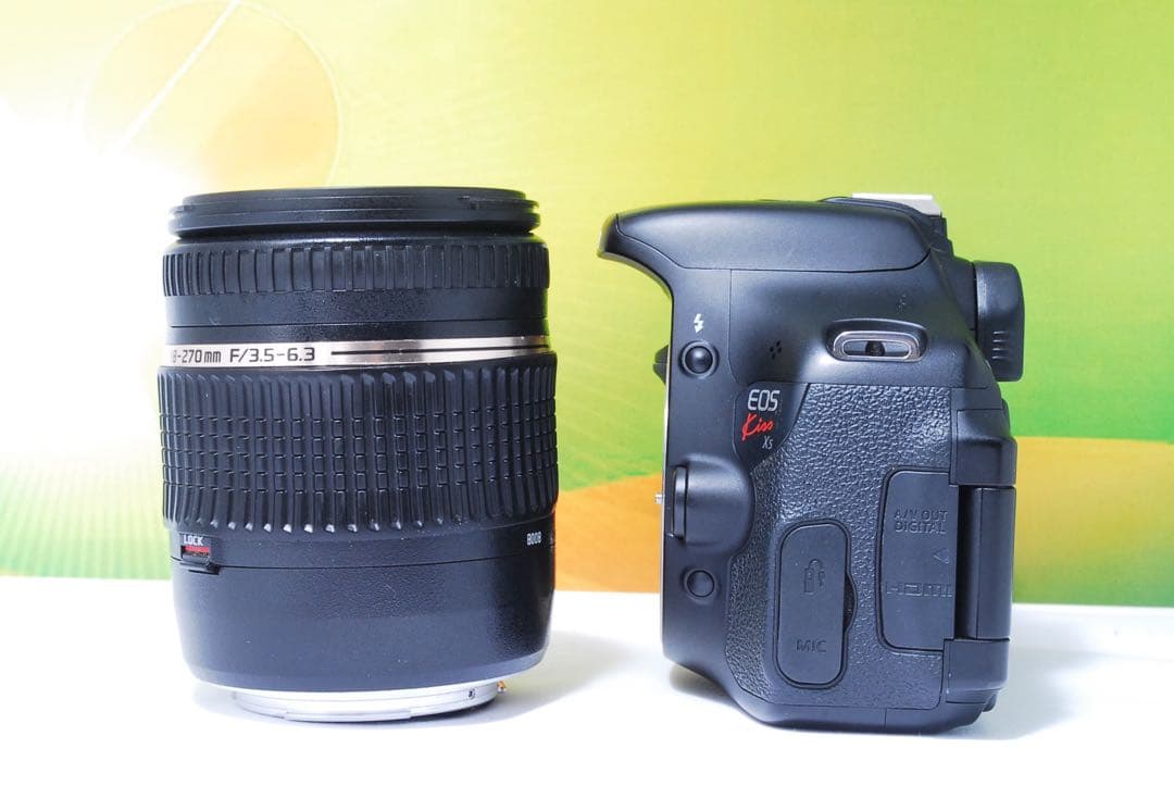 初心者OK Canon kiss X5 万能ズームレンズセット 遠近両用レンズ