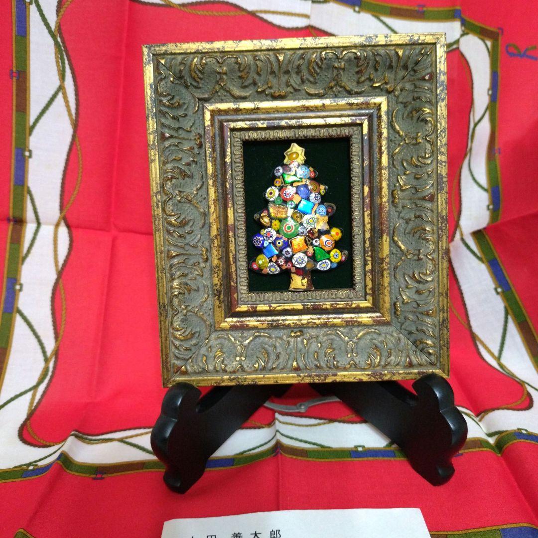 七宝クリスマスツリー額