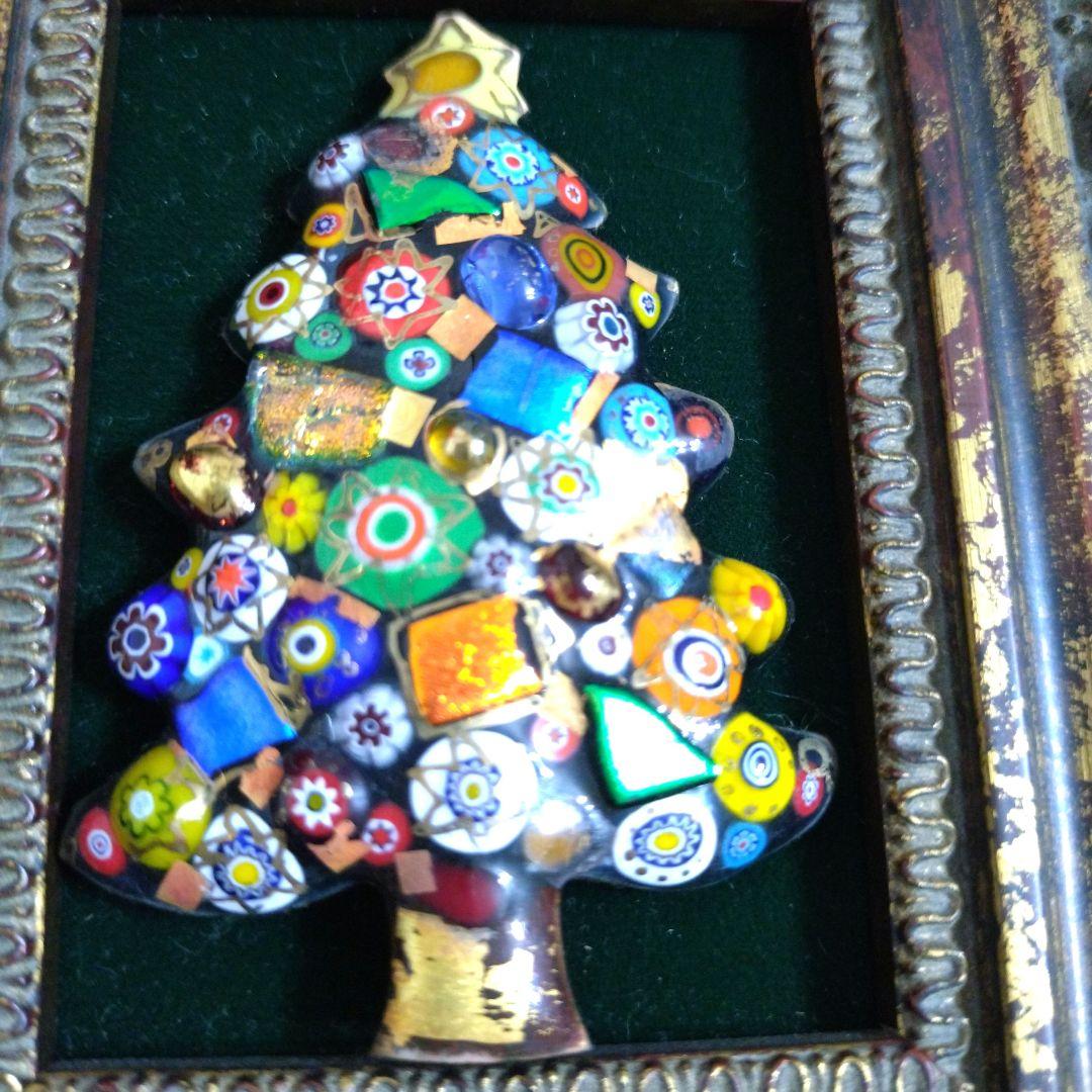 七宝クリスマスツリー額