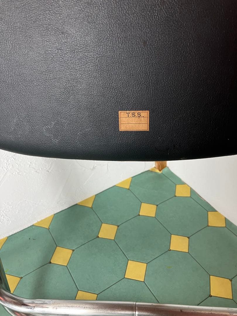 はま　2脚セット　イス　パイプ椅子　アイアン　ミーティング　チェア　③