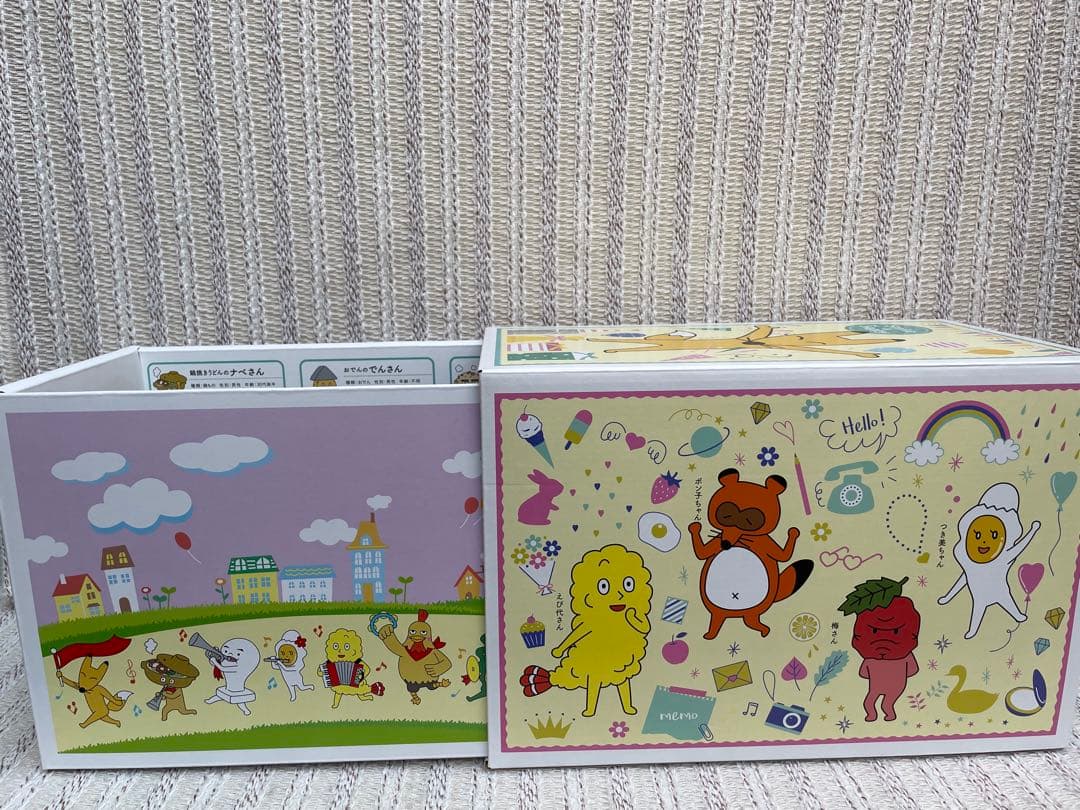 ヒガシマルうどんスープ60周年 美濃焼どんぶり目盛り付＋引き出し式の可愛い空き箱