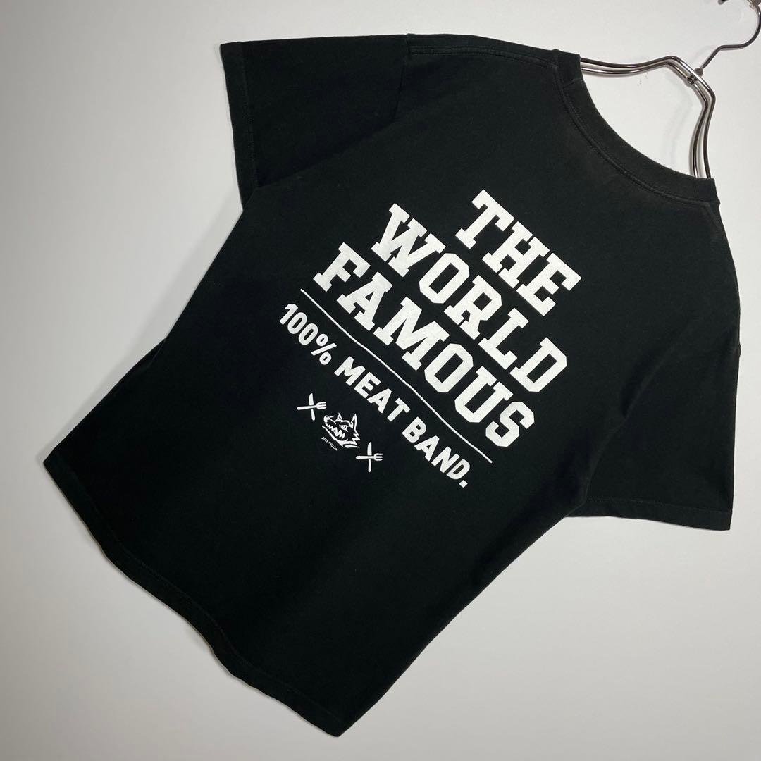 MANWITHAMISSION マンウィズ　Tシャツ　サイズM デカロゴ　古着