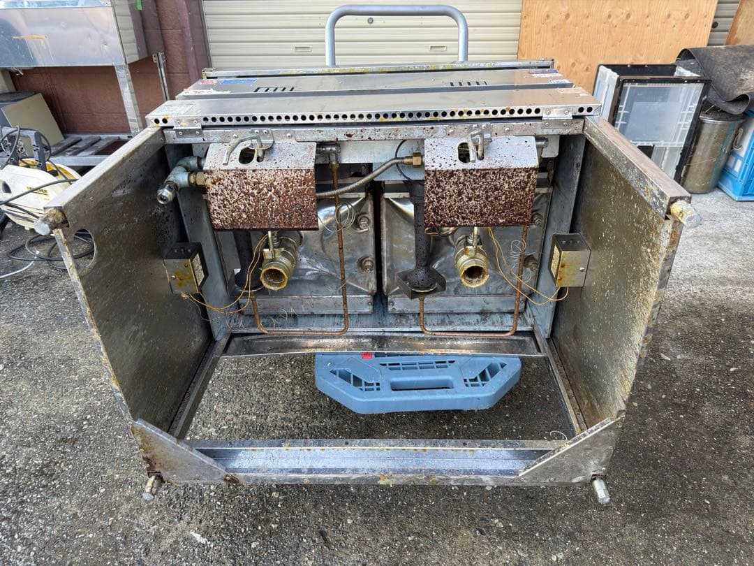 マルゼン業務用ガスフライヤー 都市ガス13A 大阪府和泉市 直接引取歓迎