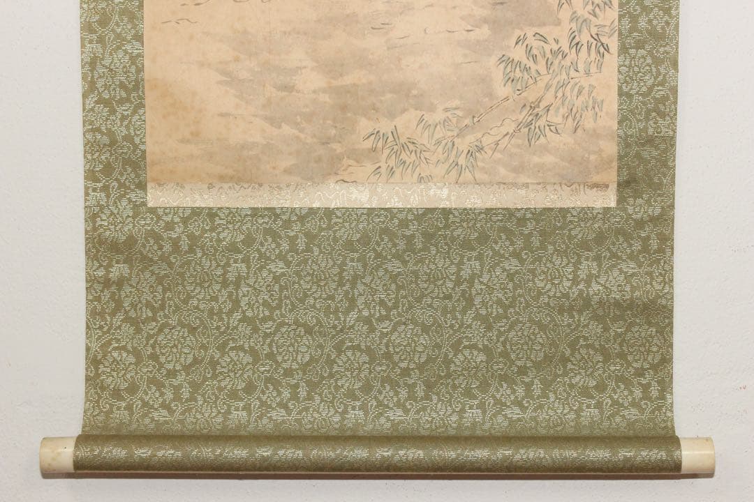 No5257掛軸　児玉果亭　農夫　紙本淡彩　日本画　人物　古画　古美術　送料無料