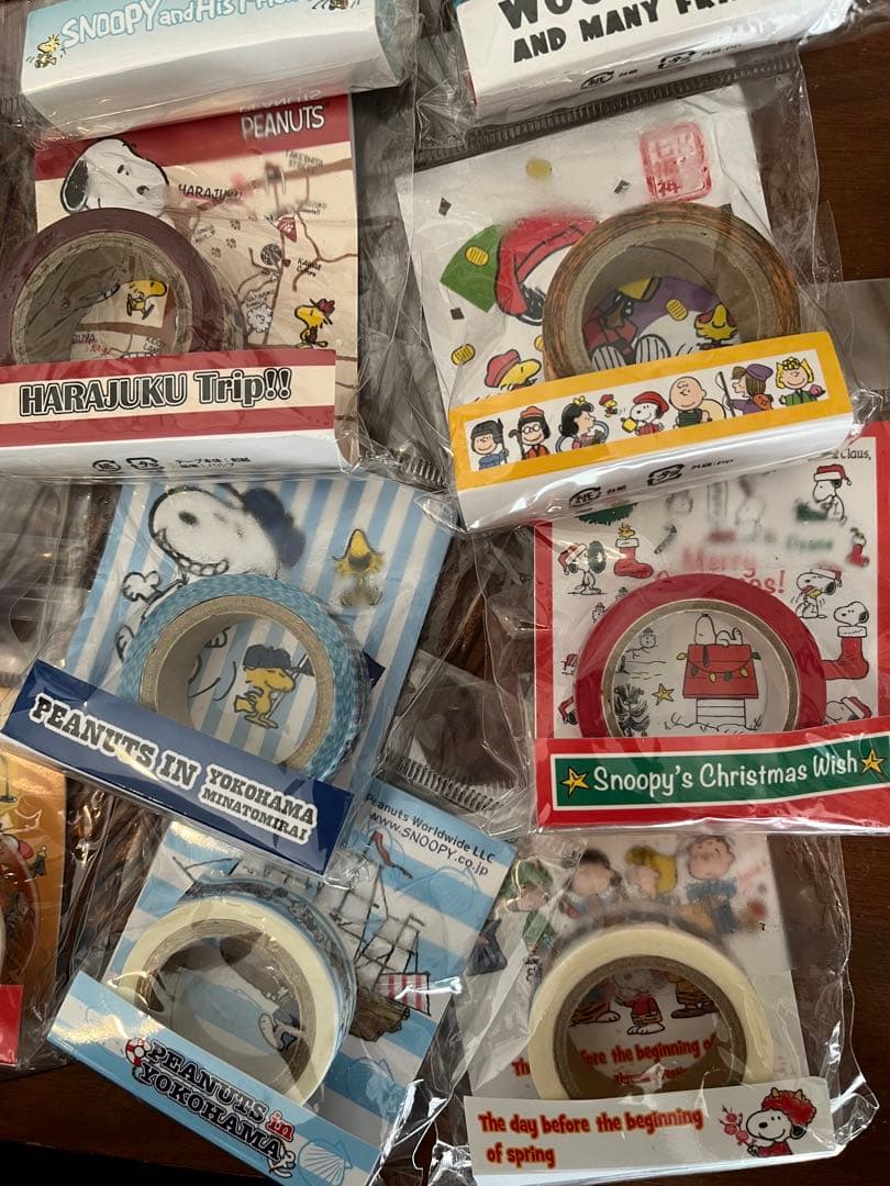 スヌーピー マスキングテープ 22個