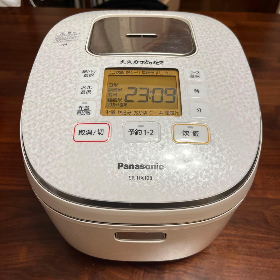 専用解除　パナソニック IHジャー炊飯器 SR-HX108 5.5合