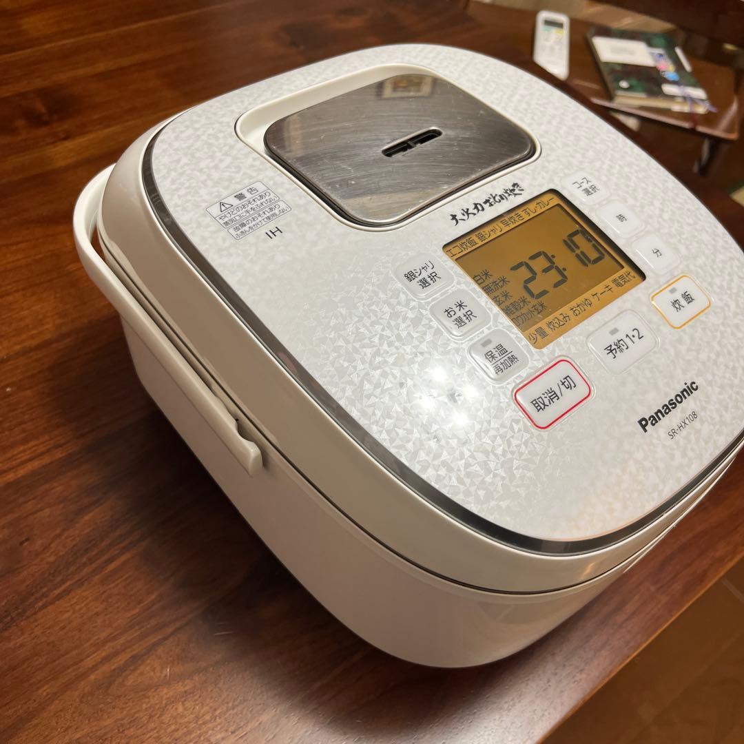 専用解除　パナソニック IHジャー炊飯器 SR-HX108 5.5合