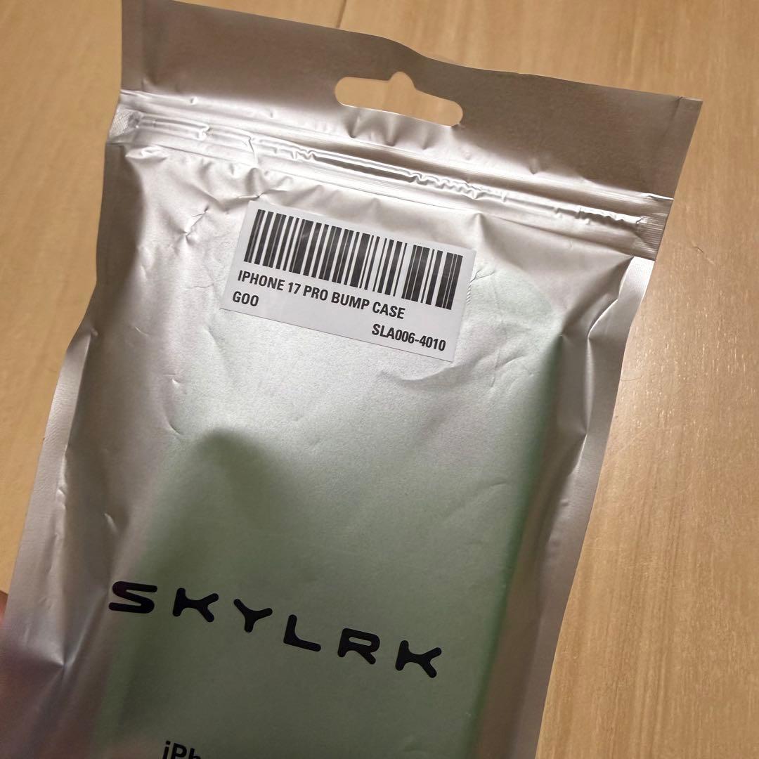 SKYLRK iPhone 17 Pro Bump Case グリーン カバー