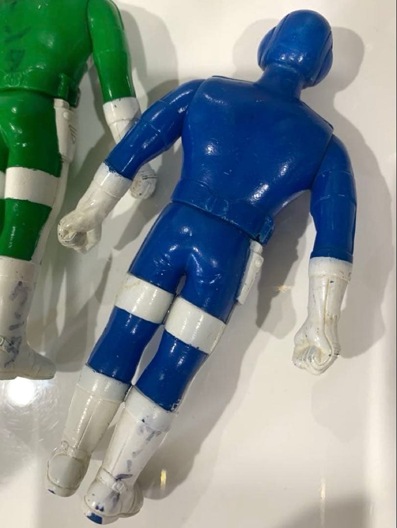 超電子バイオマン⭐️ アクアイガー1984年製ソフビ4体セット