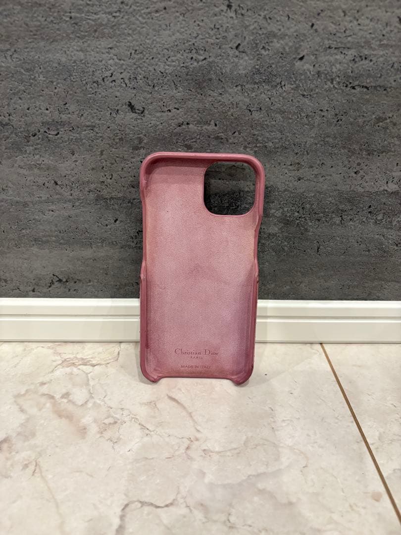 Lady Dior iPhone 13/14ケース ピンク