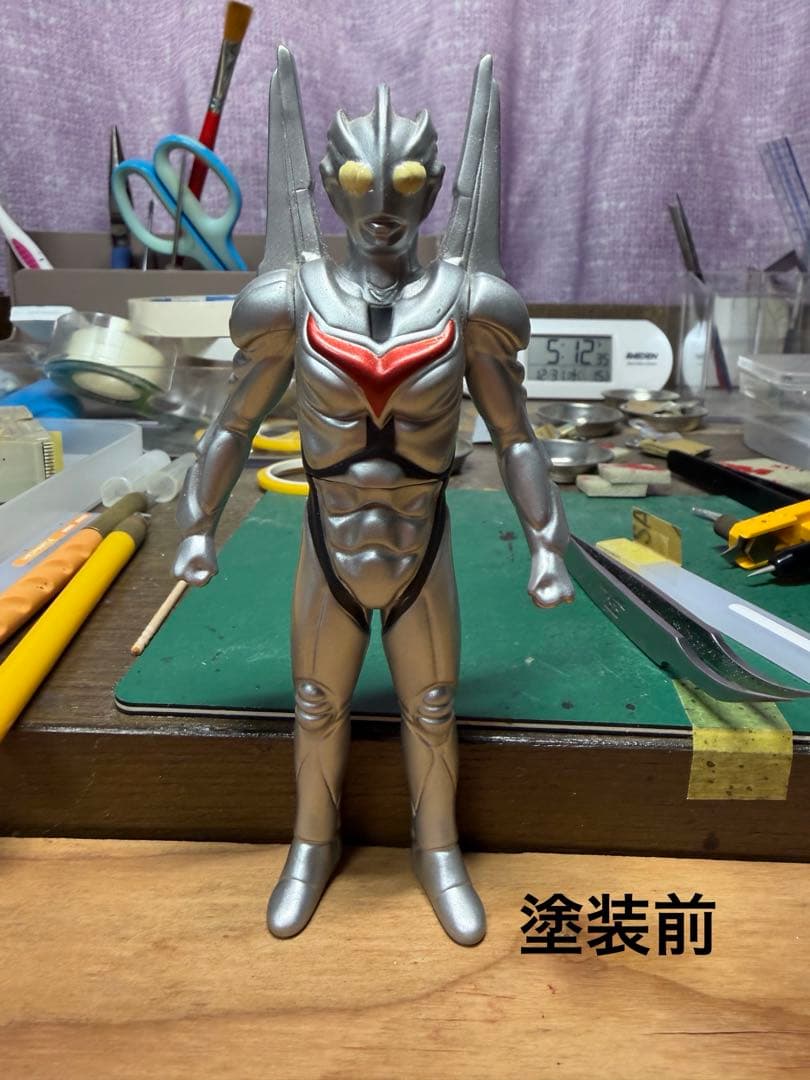 ウルトラヒーローシリーズ ウルトラマンノア ソフビ リペイント