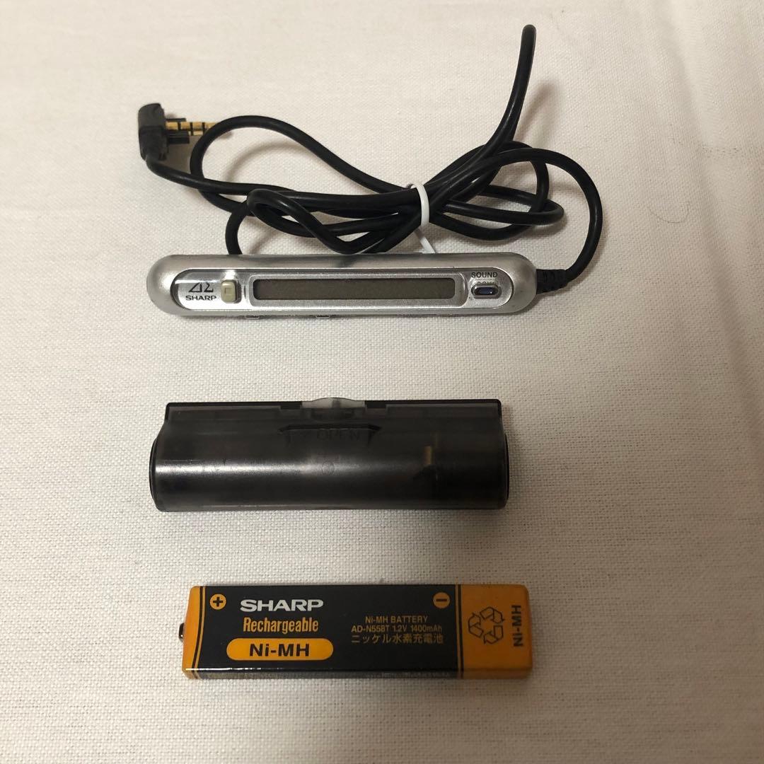 送料込★動作品★SHARP MD-DS55 シルバー MDプレイヤー