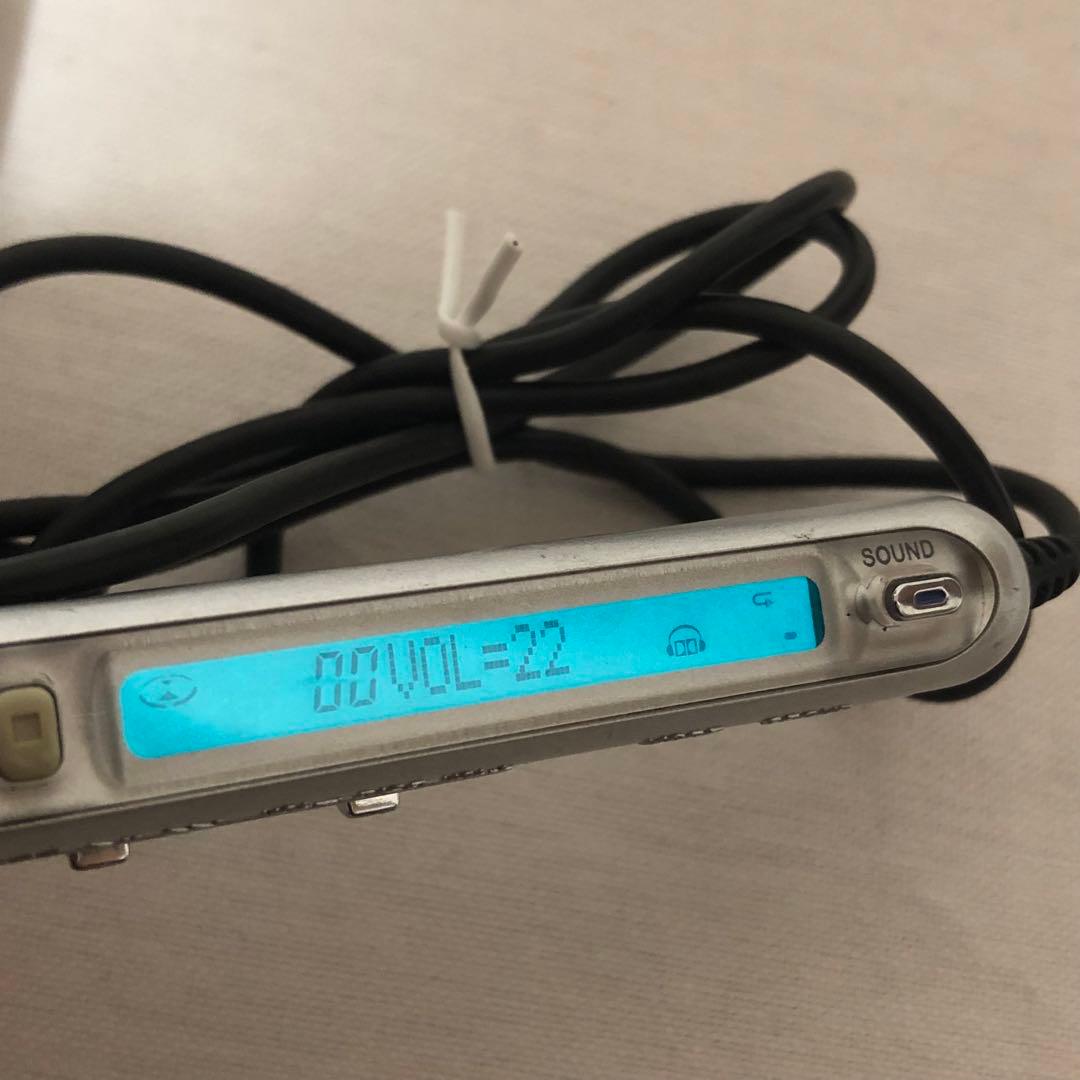 送料込★動作品★SHARP MD-DS55 シルバー MDプレイヤー