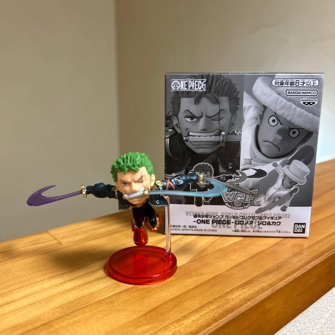 ワンピース　週間少年ジャンプ　ワーコレ　ゾロ&カク　フィギュア　セット