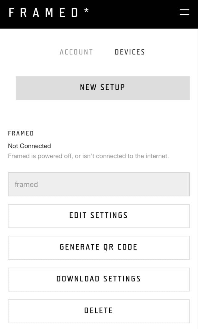 FRAMED2.0 24インチ デジタルアートフレーム