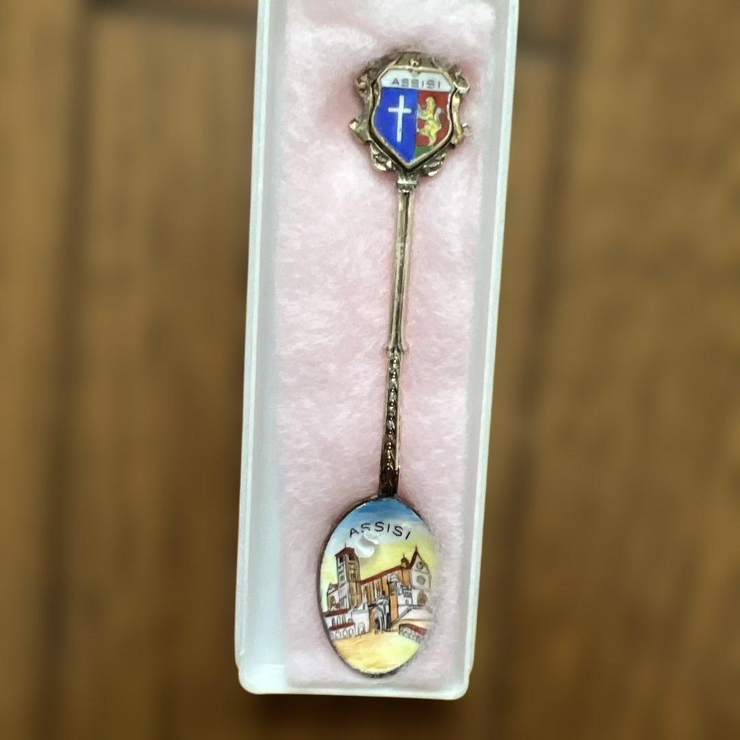 イタリア風景画スプーン6本セット