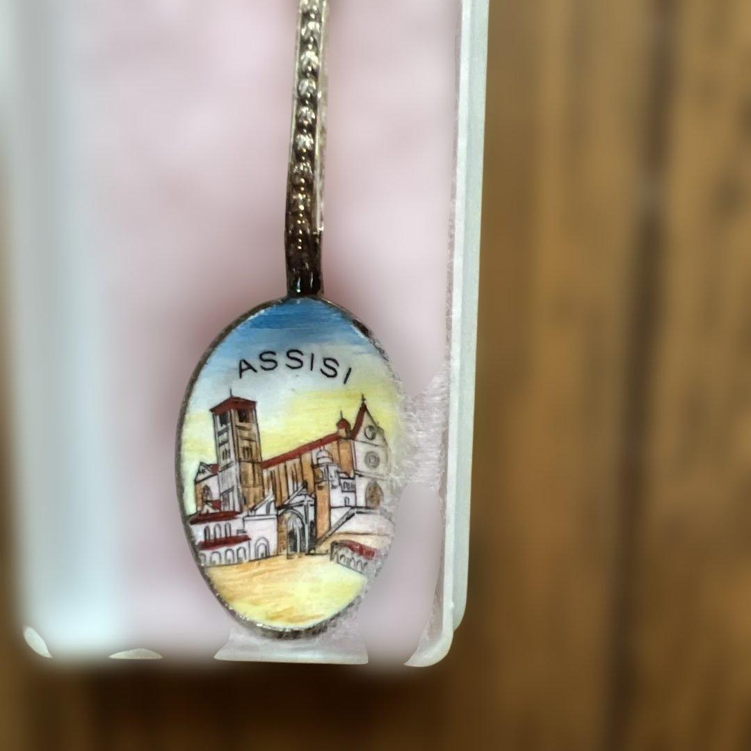 イタリア風景画スプーン6本セット