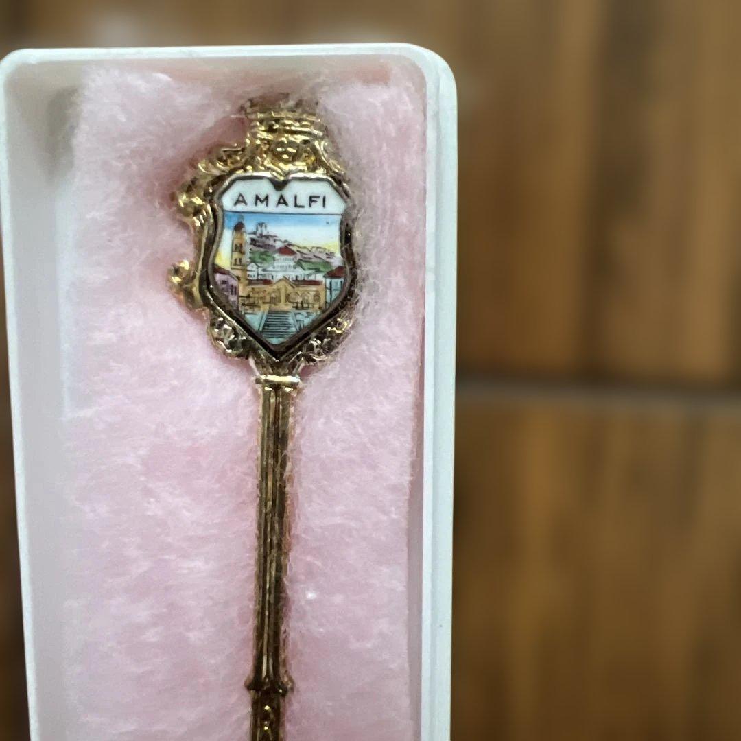 イタリア風景画スプーン6本セット