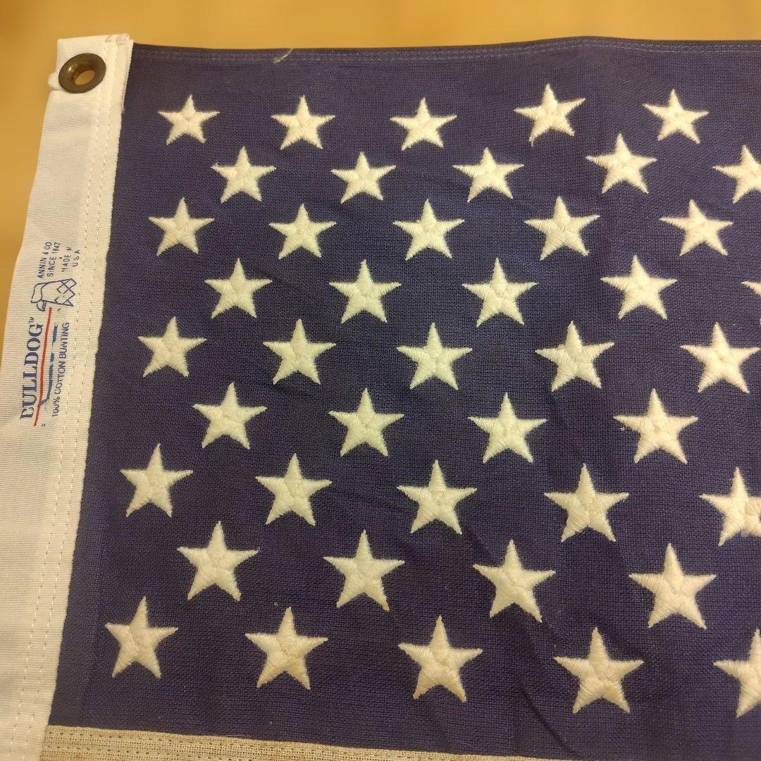 Bulldog アメリカ国旗