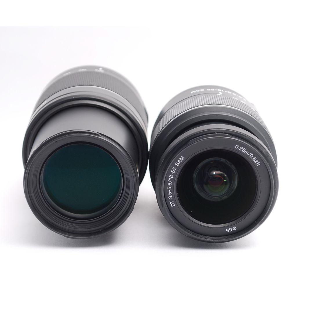 即購入1000円OFF Sony α55 望遠レンズ ダブルズームキット 完動品