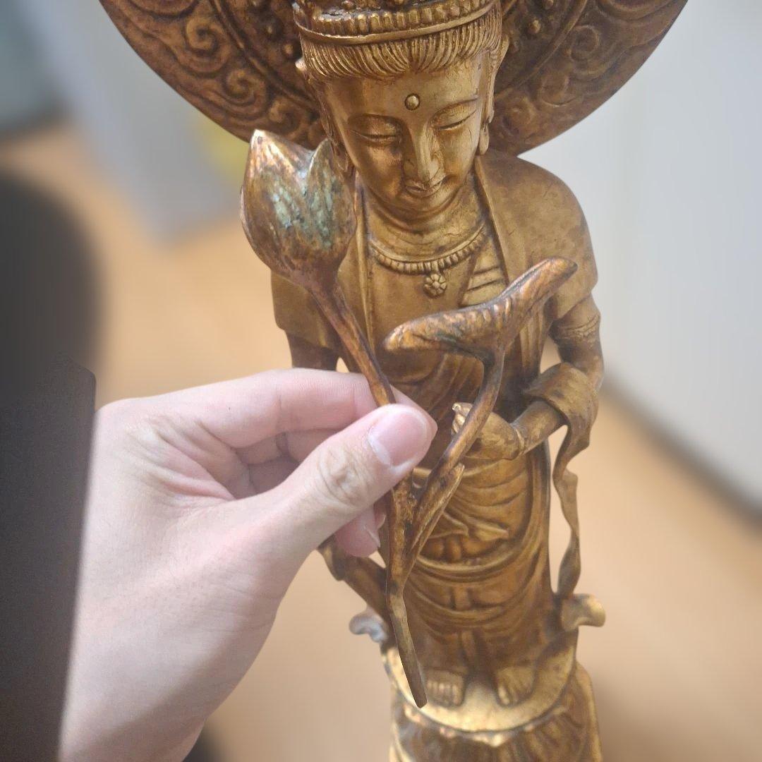 聖観音菩薩　高さ75cm